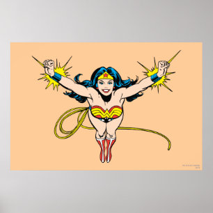 Poster Mulher Maravilha para frente
