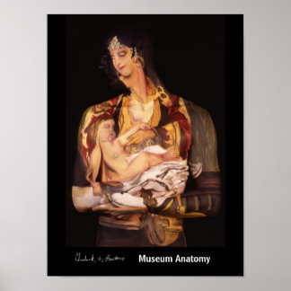 Pôster Mulher Montenegro com Criança, depois de Jaroslav