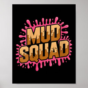 Poster Mulher: Muda de Lama Corre Lama de Esquadrão Corre