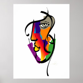 Poster Mulher multicultural