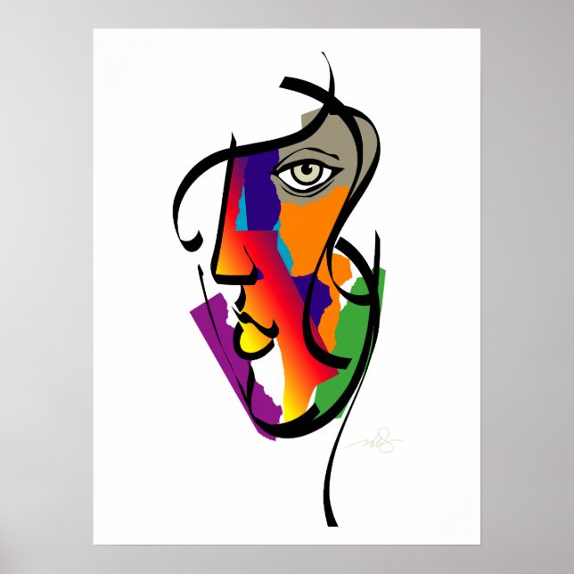 Poster Mulher multicultural (Frente)