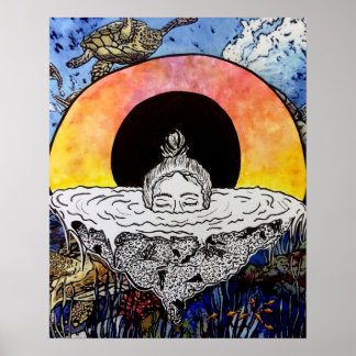 Poster Mulher Naufragante