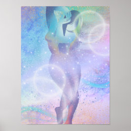 Poster Mulher no Rainbows