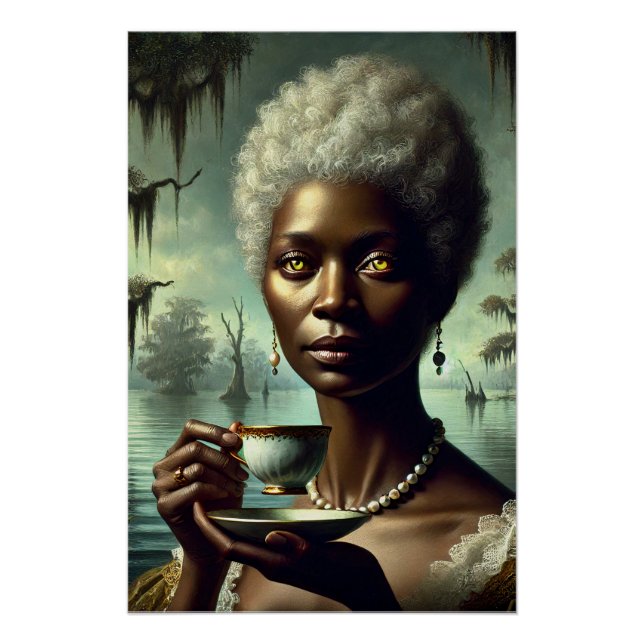 Pôster Mulher NOLA: Bayou Tea (Frente)