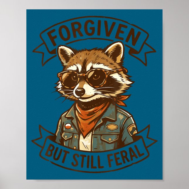 Poster Mulher perdoada mas selvagem e engraçada de um gua (Frente)