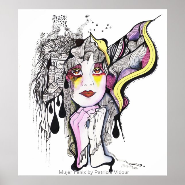 Poster Mulher Phoenix (Frente)