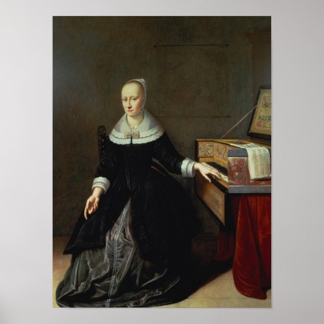 Poster Mulher por uma Virginal (Frente)