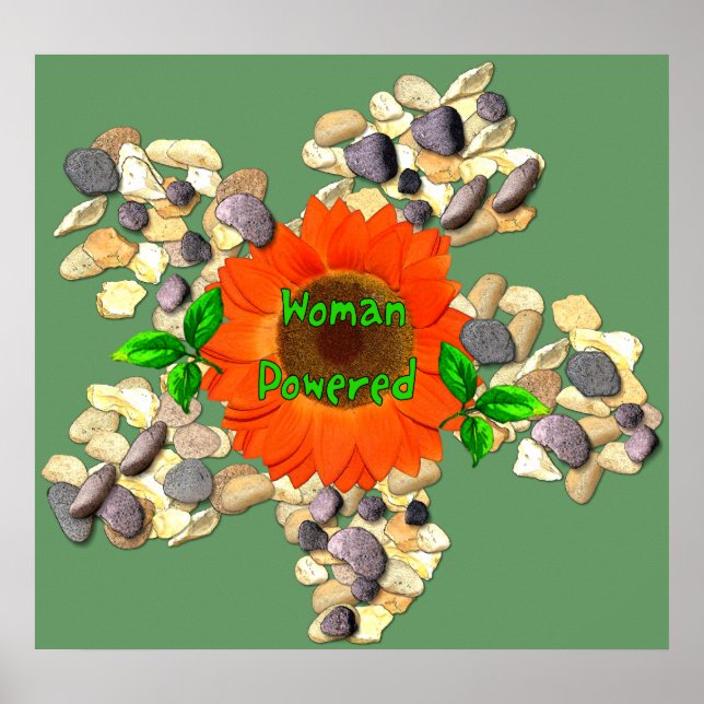 Poster Mulher Powered (Frente)