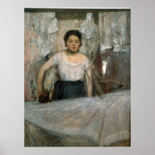 Pôster Mulher que passa por Edgar Degas