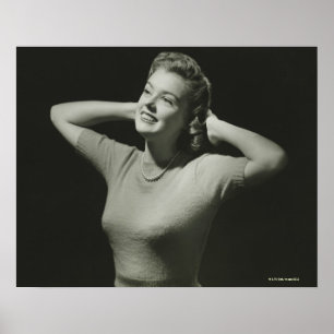 Poster Mulher que relaxa