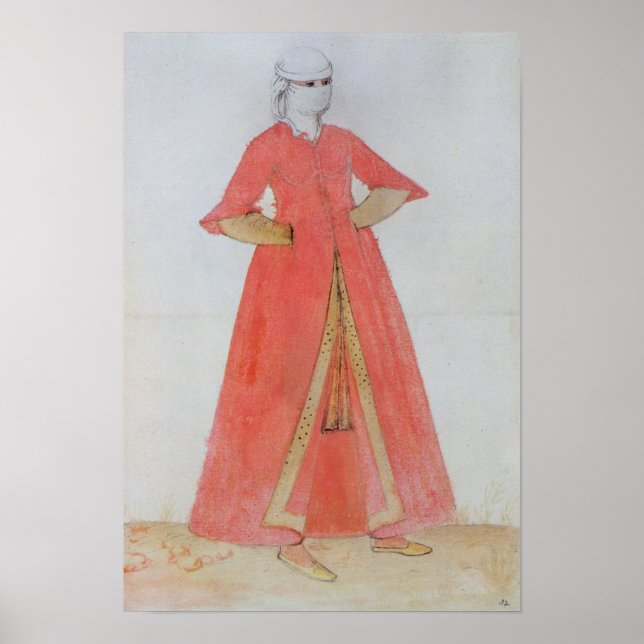 Poster Mulher Turca (Frente)