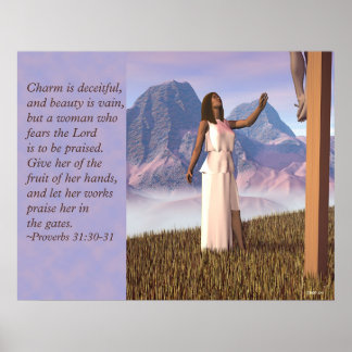 Pôster Mulher Virtuosa