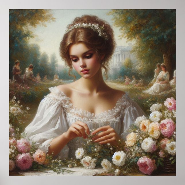 Poster Mulher Vitoriana 3 (Frente)