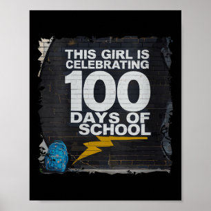 Poster Mulheres 100 Dias Engraçadas Para Meninas 100 Dias