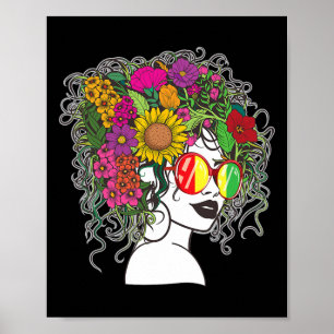 Poster Mulheres Afro-Americanas Negras Melanin Queen Ju