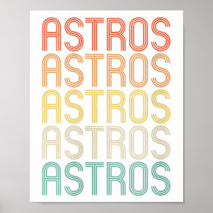 Poster Mulheres Astros 