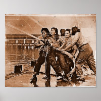 Mulheres Bombeiros Pearl Harbor 7 de dezembro