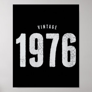 Poster Mulheres clássico retrô vintage de 1976 50º aniver