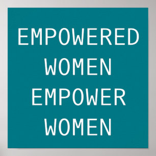Poster Mulheres com poder empoderam RBG Legal