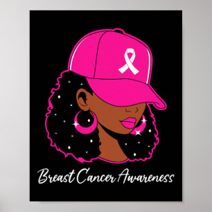 Poster Mulheres cor-de-rosa Cancer Sensibilização Mulhere