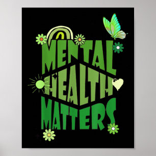 Poster Mulheres Crianças Saúde Mental Conhecimento da Fai