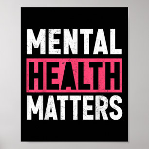Poster Mulheres Crianças Saúde Mental E Consciência