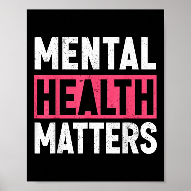 Poster Mulheres Crianças Saúde Mental E Consciência (Frente)