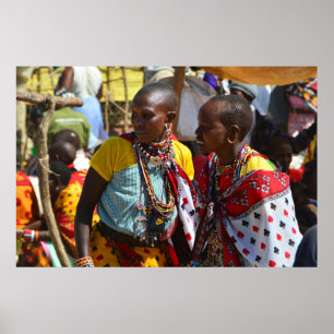 Pôster Mulheres de Maasai