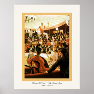 Pôster Mulheres De Paris ~ O Lover Do Circo ~ James Tisso