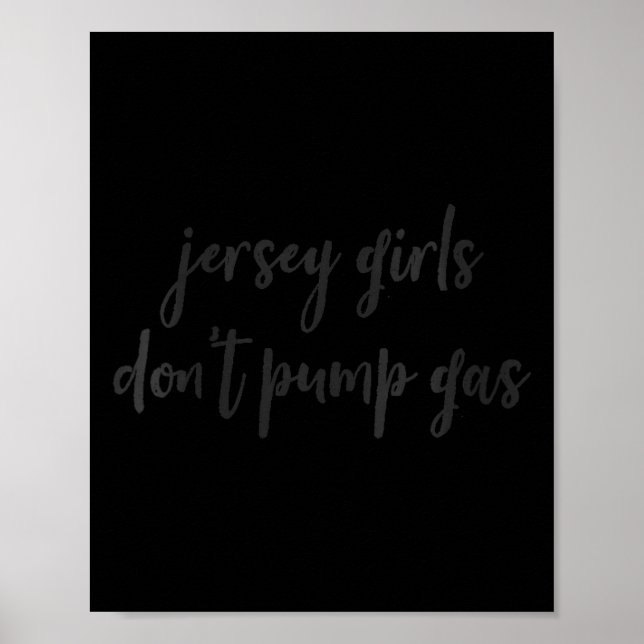Poster Mulheres engraçadas de Nova Jersey, garotas de Jer (Frente)