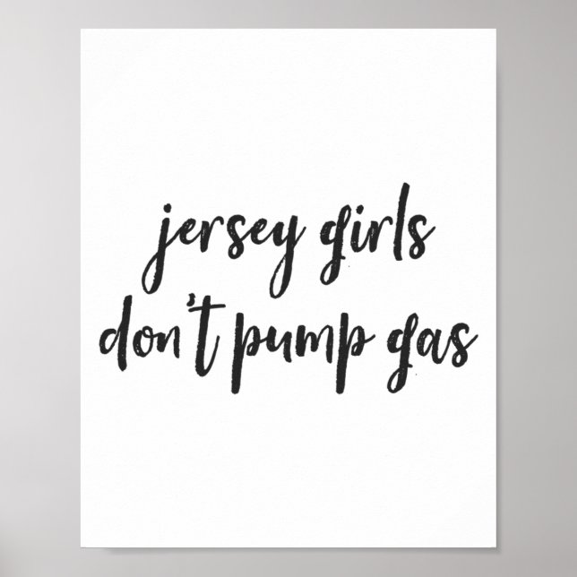 Poster Mulheres Engraçadas de Nova Jersey, Garotas de Jer (Frente)