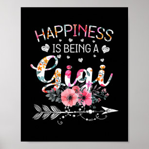 Poster Mulheres Engraçadas Gigi Dia de as mães dá felicid