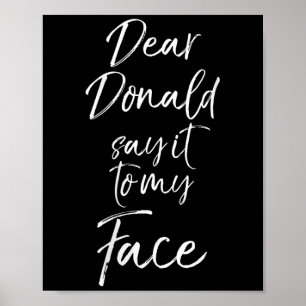 Poster Mulheres Engraçadas Kamala Harris Cotação Bonita Q