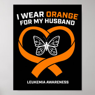 Poster Mulheres Esposas Eu Visto Laranja Para Meu Marido 