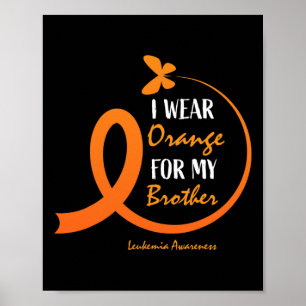 Poster Mulheres Homens Que Visto Laranja Para Meu Irmão L