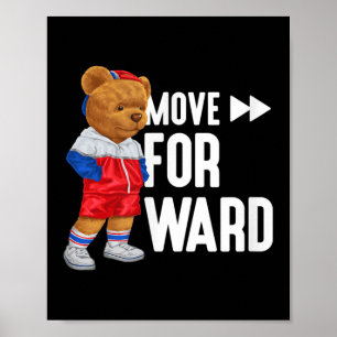 Poster Mulheres Meninas Crianças Urso De Teddy Mover Para