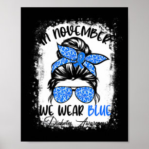 Poster Mulheres Mensageiras Diabetes de Cabelo