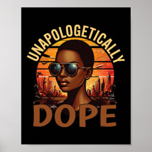 Poster Mulheres Negras Drogas Indesculpáveis Décima Junta