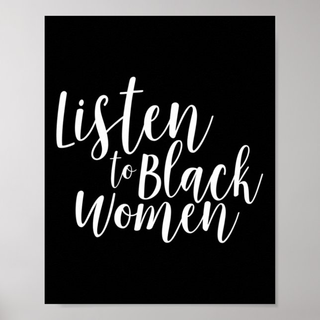 Poster Mulheres Negras Intersecam Feministas Bipoc (Frente)