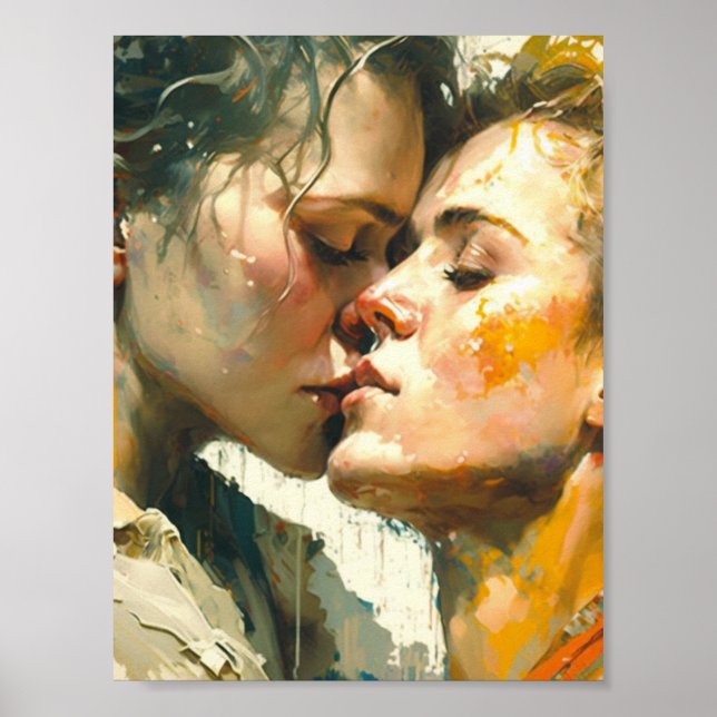 Poster Mulheres no Amor (Frente)