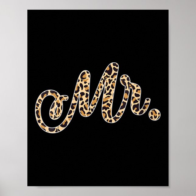 Poster Mulheres noivas, noiva, Sr. Leopard Imprima Matchi (Frente)