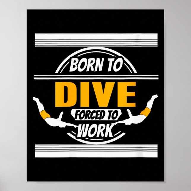 Poster Mulheres Onate Diver Humor Vida Carreira Equilíbri (Frente)