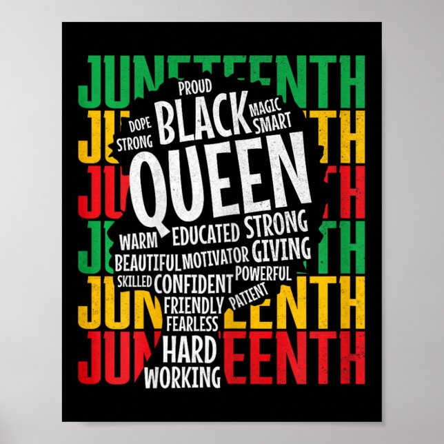 Poster Mulheres Orgulhosas Melaninas Mãe Junta Décima Rai (Frente)