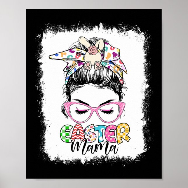 Poster Mulheres Páscoa Mamãe Coqueiro Desarrumado Cabelo  (Frente)
