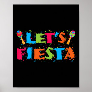 Poster Mulheres permitem Fiesta Cinco de Mayo Camisa V-ne