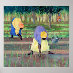 Pôster Mulheres que jardinam 2005