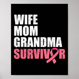 Poster Mulheres que lutam com o Cancer da mama xingam esp