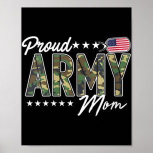 Poster Mulheres Que Ocupam Militares Orgulhosos Mãe Para