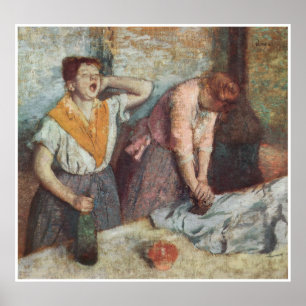 Pôster Mulheres que passam, C. 1884-86, Edgar Degas