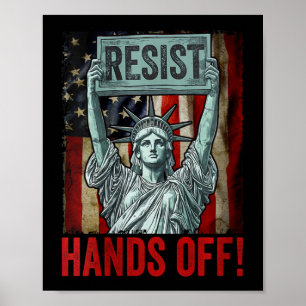 Poster Mulheres Resistem Estátua De Resistência Da Liberd